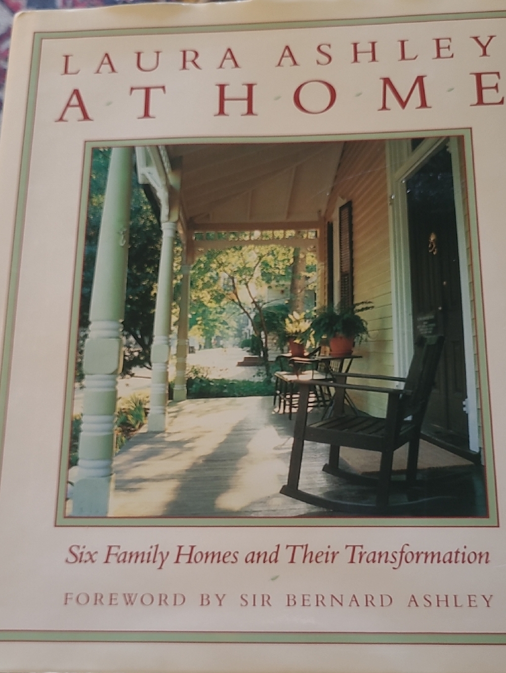Laura Ashley At Home Decorative Book in Cream and Brown